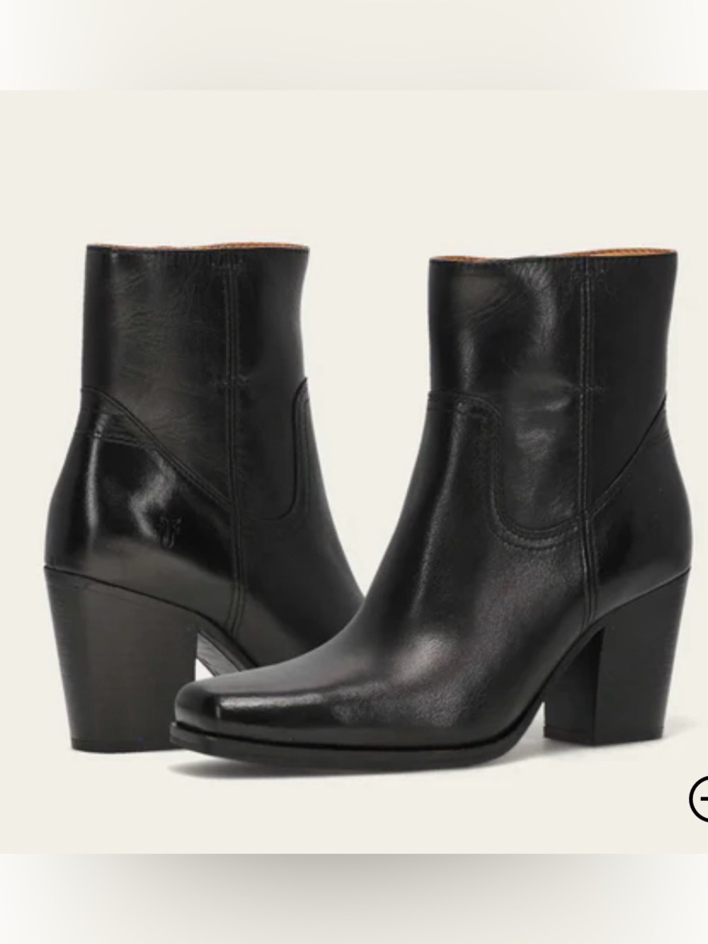 Frye Shiloh Zip Bootie - Black - 8 - Brand New in Box